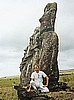 Allen at Easter Island